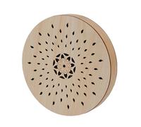 8Inch Wooden Stream Sea Drum Water Sound Therapies Relaxing Drums Hand Percussion Instrument for Student, Adults Wooden Stream Sea