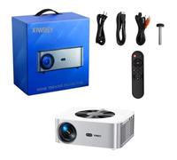 8k 25000 Lumens 800ANSI Full HD 3D Android Projector with Auto Focus/Keystone LED Projector for Home Cinema Projectors