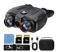 8K 3D VR Night Vision Goggles for Adults, 2296ft Night Vision Binoculars, 6X Digital Zoom Built-in 5000mah Lithium Battery, Equipped with Electronic Compass for Outdoor Adventure