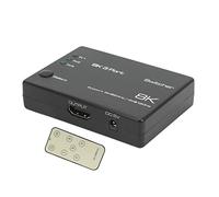 8K 60Hz 4K 120HzSwitcher Splitter Selector for Ultra HD Output with HDR and HDCP2.3 Support