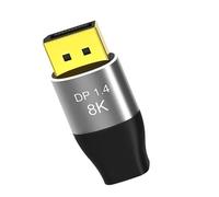 8K@60Hz4K@144Hz MinidisPlayport to DisplayPort adapter with high bandwidth 32.4Gbps transfer rate