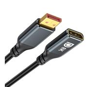 8K DisplayPort To DisplayPort Cable Adapter Bidirectional DisplayPort Female Extension Cord Converters For Laptop