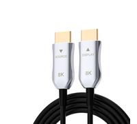 8K Fiber Active Optical HDMI 2.1 cable 3.3ft/1m, 48Gpbs High Speed Long Fiber Optical HDMI Cable, 8K@60Hz 4K@120Hz 2K@240Hz Dynamic HDR eARC, For RTX4080/4090/3080/3090 Home and Commercial Use