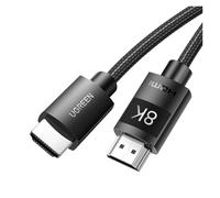 8K HDMI-Compatible Cable, Compatible for Xiaomi ，TV Box PS5 Ultra High Speed Certified 8K@60Hz Cable 48Gbps EARC Dolby Vision(8K Fashion Black,1.5m)