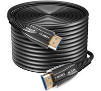 8K HDMI opticafiber cable 0.9m active optical AOC 2.1 48Gbps ultra high speed cable 8K@60Hz4K@130Hz eARC HDR10 4:4:4| 21:9 HDCP 2.2/2.3 3D VRR Function for HDTV/Projec tor Home TheatreTV Gaming Box
