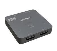 title HDMI 2.1 Switch - Marmitek AS28-8K HDMI switch - 4K 120Hz - HDR - 2 in / 1 out - HDMI Switch 4K120 - ALLM - VRR - QFT - QMS 48Gbps - Dolby Digital - HDCP 2.3/2.2/1.4 - Automatic Switching