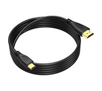 8K Micro HDMI to HDMI Cable Compatible with GoPro Hero 7/6/5/4/3, Raspberry Pi 5/4, Retroid Pocket 3+/3, Yoga 3 Pro/2 Pro, B500 Camera, Video Capture Card, 5ft