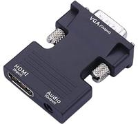 8K VGA to HDMI，HDMI to VGA Adapter,8K Converter with Full HD Audio Video Output,For TV, Computer,Laptop, PC, Monitor, Projector, etc.…