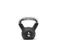 (8kg) Adidas Cast Iron Kettlebell Gym Workout Neoprene Coated 4-16kg