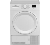 Beko DTLCE80041W 8kg Condenser Tumble Dryer with Sensor Programmes