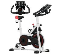8kg Flywheel Exercise Bike w/ Adjustable Height/Resistance LCD Monitor HOMCOM