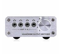 8KLANMMQ 4 Input 4 Output Digital Multi-Channel 3.5mm MP3 Audio Signal Switch Switcher Earphone Switcher Wholesale