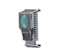 8KLANMMQ Cooling Game Mobile Phone Cooler Game Heatsink Audio Aux Radiator Without Battery (Color : Black) (Silver)