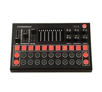 8KLANMMQ M9 Sound Card Microphone Sound Mixer Sound Card Audio Mixing Console Amplifier