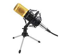 8KLANMMQ Microphone 3Pcs/Set with Tripod Metal Microphone Condensador with Stand Computer for Pc Laptop Live Broadcast