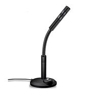 8KLANMMQ Microphone Condenser Microphone USB AUX Input HD Mike Noise Reduction Noise Removal Omnidirectional Phone Call Receiver (Color : Style 1) (Black)