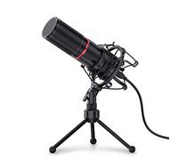 8KLANMMQ Microphone Metal USB Condenser Recording Microphone with Tripod for Laptop Computer Cardioid Studio Recording Vocals Voice Over