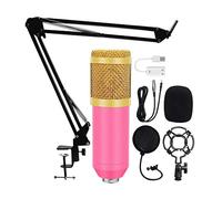 8KLANMMQ Microphone Microphone Kits Professional Condenser Microphone Bundle Pop Filter Mikrofon for Computer Laptop Studio Recording
