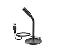 8KLANMMQ Microphone Mini USB Microphone for Dictation.Desktop Plug&Play Microphone for Computer Laptop PC.Great for Gaming, Streaming
