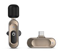 8KLANMMQ Microphone Omnidirectional Pickup Lavalier Microphones Transmitter Receiver Type-C Port