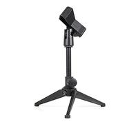 8KLANMMQ Microphone Stand Desktop Tripod Mini Portable Table Stand Adjustable Mic Stand Mic Clip Holder Bracket Lightweight Bracket (Style : A) (C)