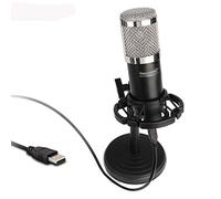 8KLANMMQ Microphone USB Condenser Microphone for Computer Microphone for Gaming Recording Mic with Stand Shock Mount