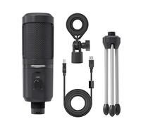 8KLANMMQ Microphone USB Microphone Condenser Recording PC Mic for Online Teaching Meeting Livestreaming Gaming with Tripod Stand