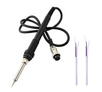 8KLANMMQ Mini Soldering Station with 2pcs Extra Heating Element Original Saike Soldering Station Universal Soldering Iron Handle for Saike 852D++ 909D 898D 8586 for Metal Welding (Color : 5-pin) (5)