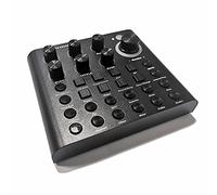 8KLANMMQ Portable Mini Sound Card Stereo Audio Mixer for Computer Game Live Broadcast Available Bm800 Microphone