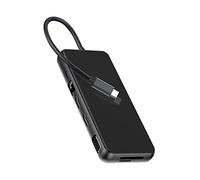 8KLANMMQ USB C Laptop Docking Station USB 3.0 VGA RJ45 PD USB HDMI-Compatible Hub for Dock