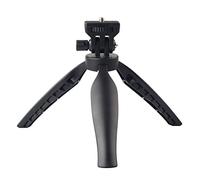 8KLANMMQ Video Tripod DSLR Camera Tripod for Phone 180° Foldable with Universal 1/4-inch Interface PhotograpAccessories (Color : Black)