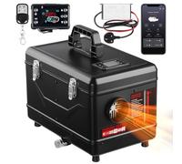 8kW 12V/24V/240V Toolbox Diesel Heater, Smart Bluetooth App Remote Control, LCD Display Panel Night Heater, Energy Efficiency Fast Heating, For Garage Campervan Camp Tent Cabin
