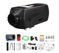 8KW 12V Diesel Car Parking Heater with LCD Monitor Switch Remote Control & D3 Basic Remote for Motorhomes Trucks Vans RVs - Efficient Heating Solution for Vehicles