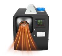 8KW 12V Portable All in One Air Parking Heater, 10 Gears Remote Control Parking Fuel Heater, Up to 45℃ Night Heater for Car, Truck, Boat, RV,Campers