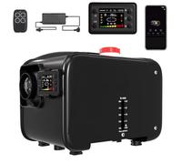 8KW 12V Portable Diesel Air Heater Bluetooth All in One with Remote Control LCD Display Fast Heating Silent Parking Heater for Car Truck Boat RV Campers Trailer Garage Easy Installation Fuel Efficient