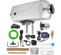 8KW Parking Fuel Air Heater Water Air Heating Integrated Machine, 12V Diesel Heater with LCD Switch Display, Diesel Air Heater with Low Noise for Car, Truck, Garage,Boat, RV,Trailer and Outdoor Places