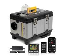 8KW TB10 Toolbox Diesel Air Heater, AC 240V DC12V 24V Night Parking Heater, w/ 5500m Adaptive Plateau, Auto Start - Stop, Ventilation Mode, LCD Panel & APP control, for Campervan Car Trucks RV Trailer