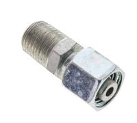 8L & 1/4'' NPT Zink plated Steel Straight Swivel with Male Threads 315 bar Adjustable ISO 8434-1