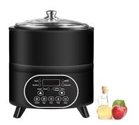 8L/12L Electric Greek Yogurt Maker for Party Dessert,with Time and Temperature Control, Automatic Yogurt Maker, for Homemade Organic Yogurt(12L Black)