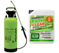 (8L) 5L Path Clear 30% Acetic Acid & Pump Sprayer