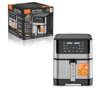8L Large Capacity Air Fryer, Multifunctional Smart Home Use With Digital Display, Detachable Parts, Easy To Clean