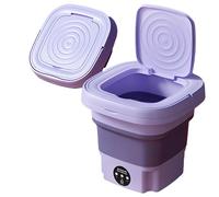8L mini washing machine, portable washing machine, household small folding washing machine, very suitable for students, dormitory, home, travel, very light and fast