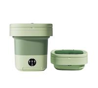 8L Portable Mini Washing Machine with UV Sterilization Foldable Spin Dryer with Drain Basket Drain Hose for Travel Housing