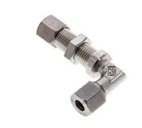 8L Stainless Steel Elbow Cutting Fitting Bulkhead 315 bar ISO 8434-1
