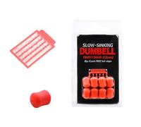 8lots Floating Carps Lures Fish Food Baits Dumbbells Float Carps Fishing Lures With Natural Fragrances Quiet Water Fishing Baits