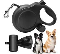 8m Retractable Dog Lead,Strong Heavy Duty Extendable Dog Lead with 360° Tangle-Free Extended,One-Handed Brake, Pause, Lock,for Medium Large Dogs up to 50kg