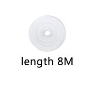 (8m-white) 8M / 4M Car Rim Protect Strip Wheel Edge Protector bright Matte car Wheel