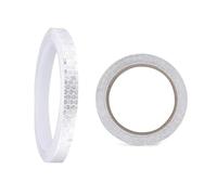 8M White Reflective Tape for Vehicles Bikes Helmets Clothing, Reflective Stickers Roll Security Marking Reflective Tape Waterproof Self Adhesive Reflective Tape Outdoor Safety Warning Tape