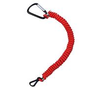 8M0092850 Boat Kill Switch Lanyard Alloy Clip Compatible with Mercruiser Marine Emergency Tether Safety Connector Cord 54 Inch/137cm Long - Replacement for 15920Q54 823037A09 Red 1Pcs