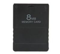 8MB High Speed Game Memory Card, FMCB1.966 Gaming External Data Card Compatible with all 2 and Slim Line Version,Plug and Play, Console Games Accessories(Black)